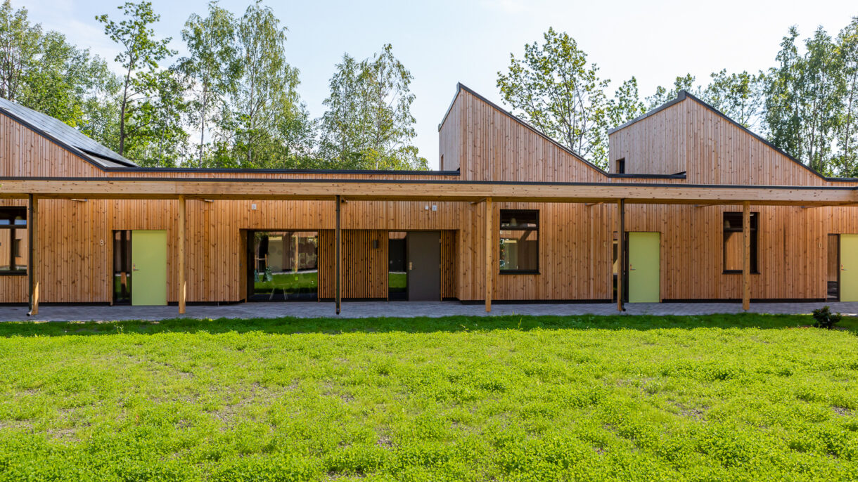 Fasader og pergola