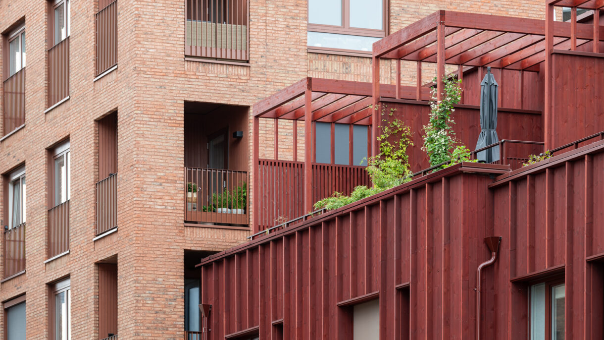 Fasader og takterrasser