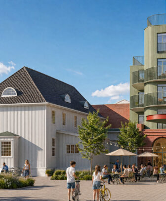 Hotell og arkade-rendering