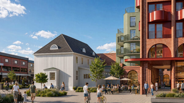 Hotell og arkade-rendering