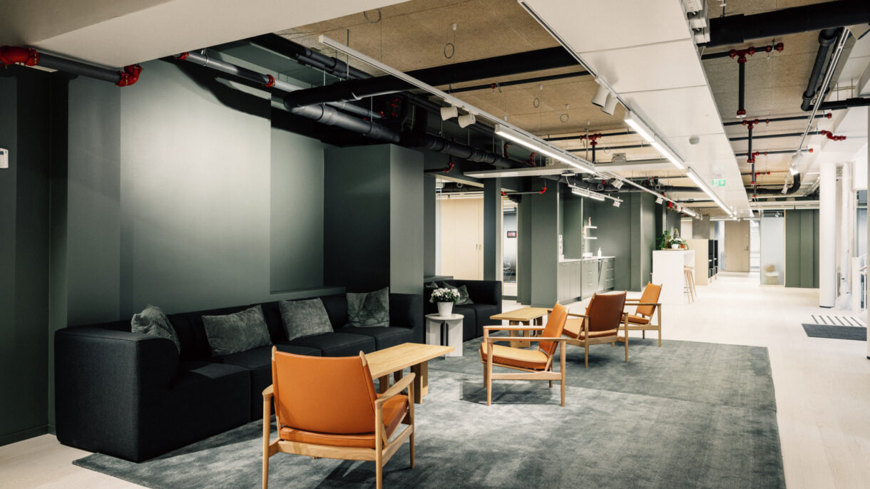 Interiør.Kontor. Foto.