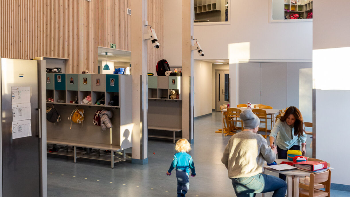 Interiør barnehage. Foto