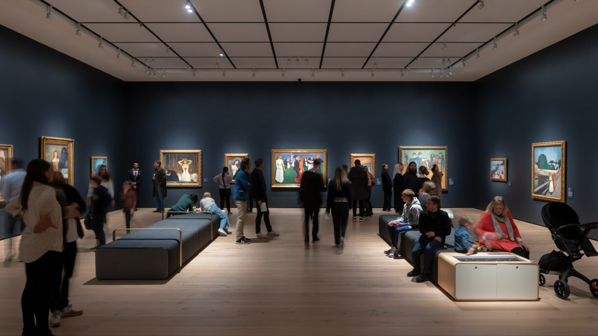 National Museum Of Norway Collection Munch room Photo Iwan Baan
