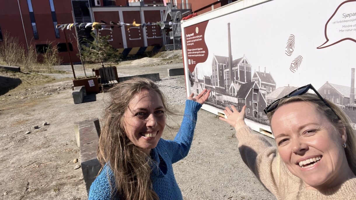 Rigging i Sjøparken