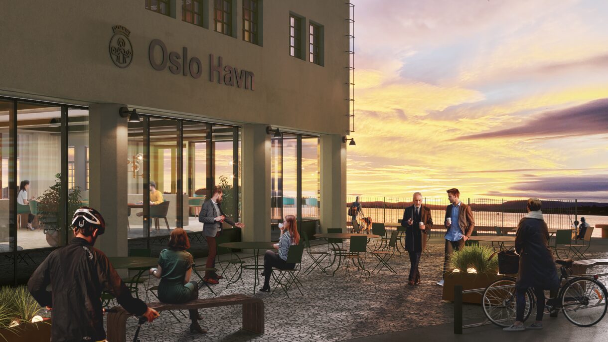 Skur 38 er et FutureBuilt-prosjekt som sertifiseres etter BREEAM NOR med mål «Excellent». Ill.: Spir Arkitekter AS