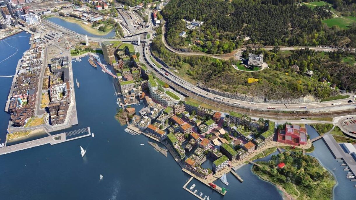 Her melder du deg på om du ønsker å delta fysisk på frokostmøtet om smultringøkonomi og Grønlikaia. Ill.: Rodeo Arkitekter AS