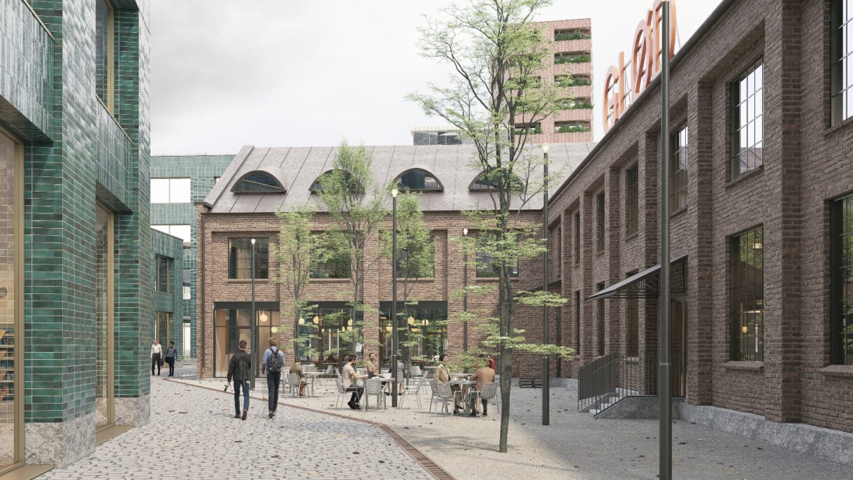 Utbygger ønsker å tilrettelegge for mindre uterom i sekvens etter hverandre, hvor de som kommer til området lar seg lede av egen nysgjerrighet. Ill.: Mad arkitekter