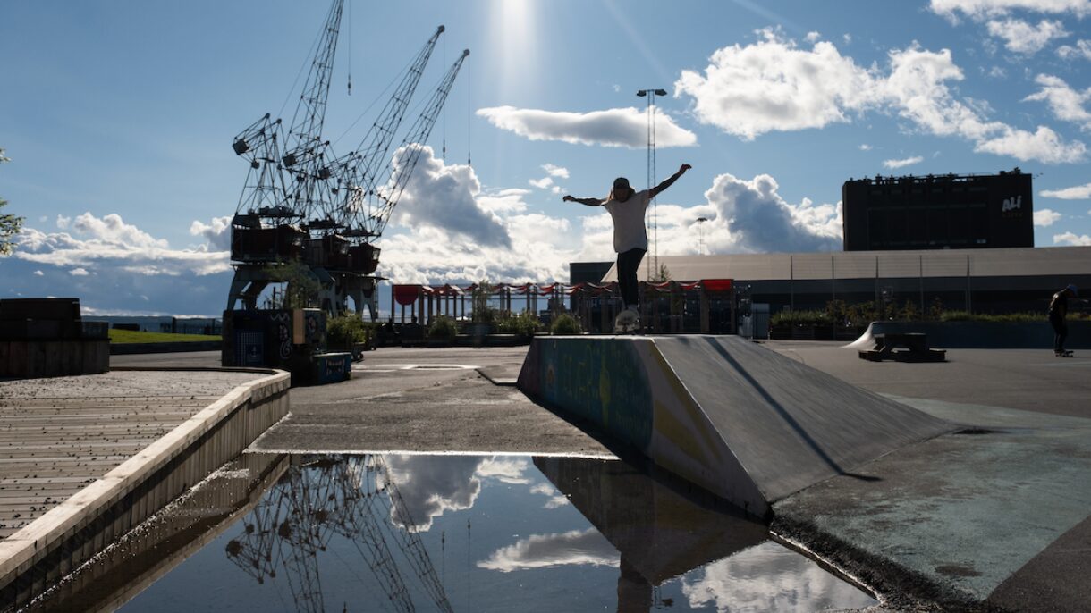 Startskuddet har gått for utvikling av Filipstad. Foto: Hans Kristian Riise/Oslo Havn KF