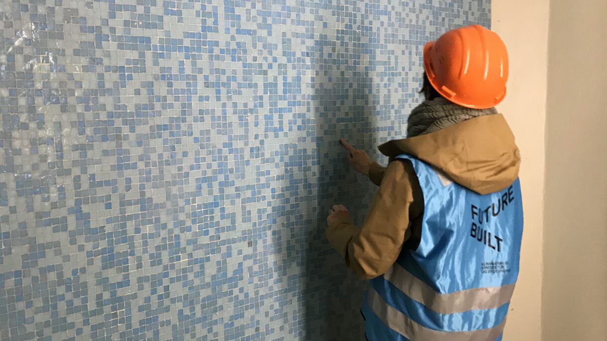 FutureBuilt på befaring på prosjektet Kristian Augusts gate 13. Utbygger: Entra ASA