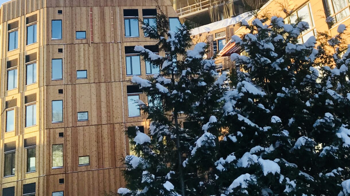 Vertikal Nydalen er et av prosjektene du kan oppleve på byggeplassbefaring neste år. Utbygger: Avantor. Arkitekt: Snøhetta.