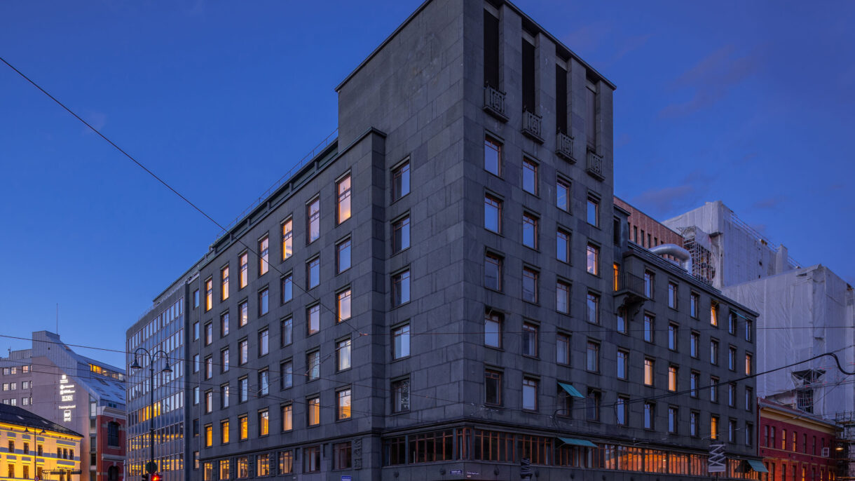 Kristian Augusts gate 23 blir det første sirkulære næringsbygget med vernestatus. Foto: Dmitry Tkachenko