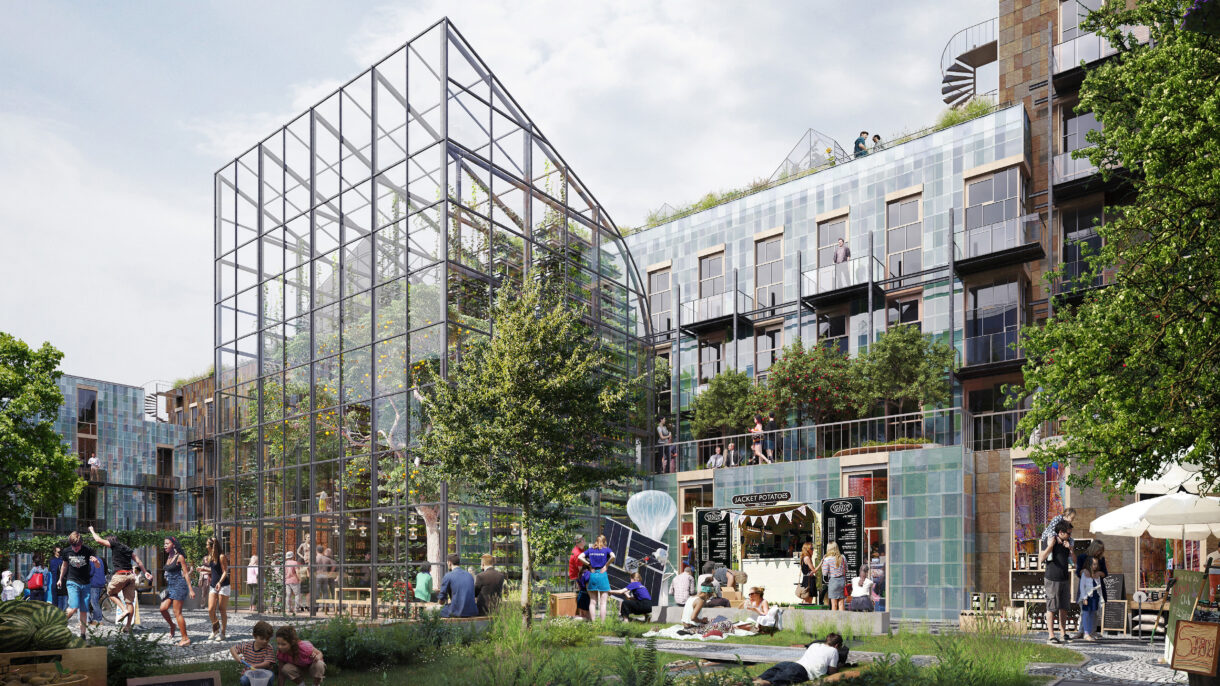 Teamet bak forslaget Receipe for future living består av Ineo Eiendom AS, Mad arkitekter, Landskap+ AS, Asplan Viak AS, Vill Energi AS, Léva Urban Design AS, Resirqel AS, Mad Communication AS, Deichman Bibliotek Stovner