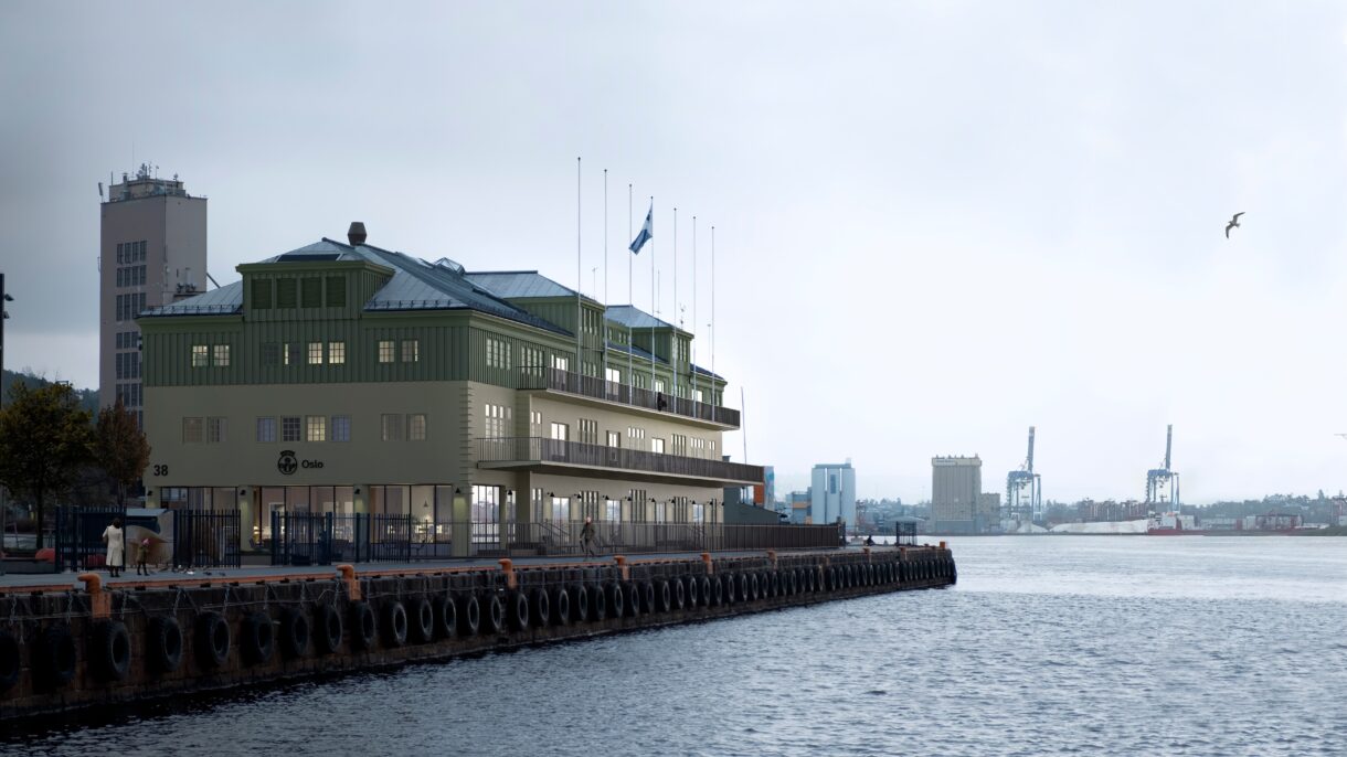 Skur 38 er et av prosjektene du får høre om på DEL&LÆR. Ill.: Spir arkitekter/Oslo Havn