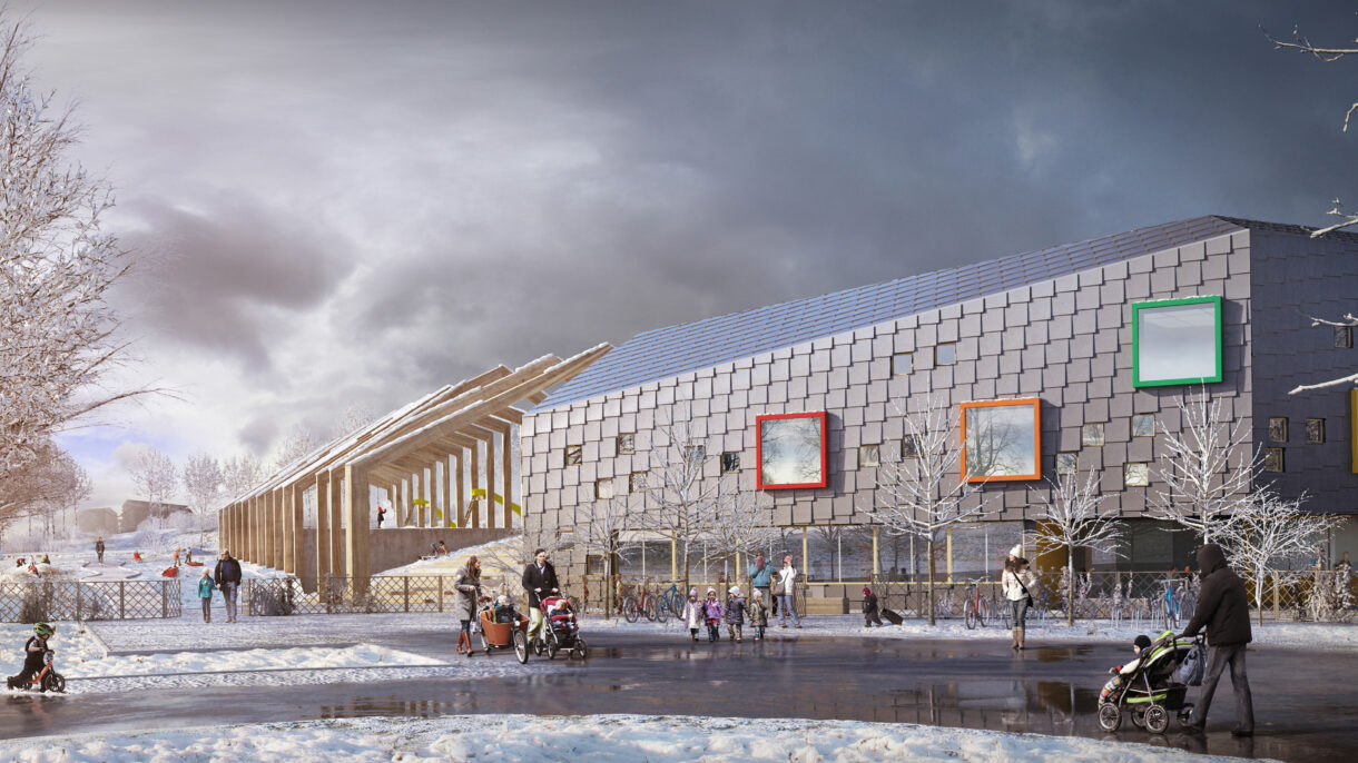 Besøk Kilden barnehage 14. september. Ill.: Link Arkitektur AS