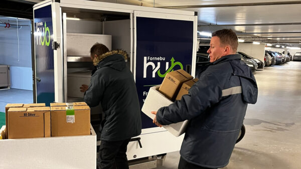 Fornebu HUB legger til rette for at varer som vanligvis blir levert hver for seg, kommer samtidig i samme kjøretøy.