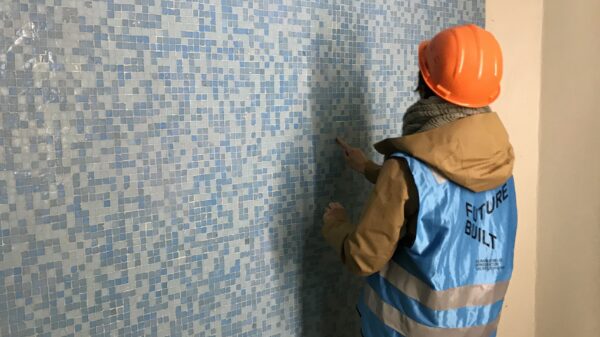 FutureBuilt på befaring på prosjektet Kristian Augusts gate 13. Utbygger: Entra ASA