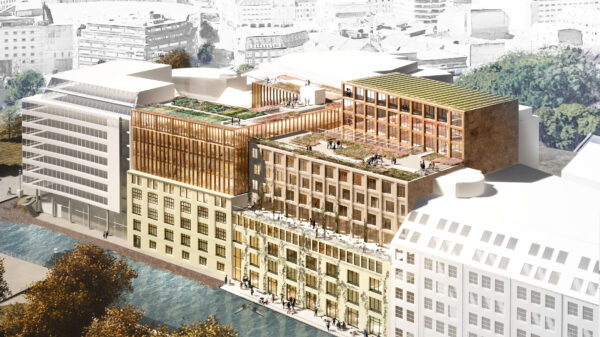 Oslo Areal har inngått intensjonsavtale med FutureBuilt for byreparasjonsprosjektet i Christian Krohgs gate 2. Ill.: Haugen/Zohar Arkitekter og Oslo Works.