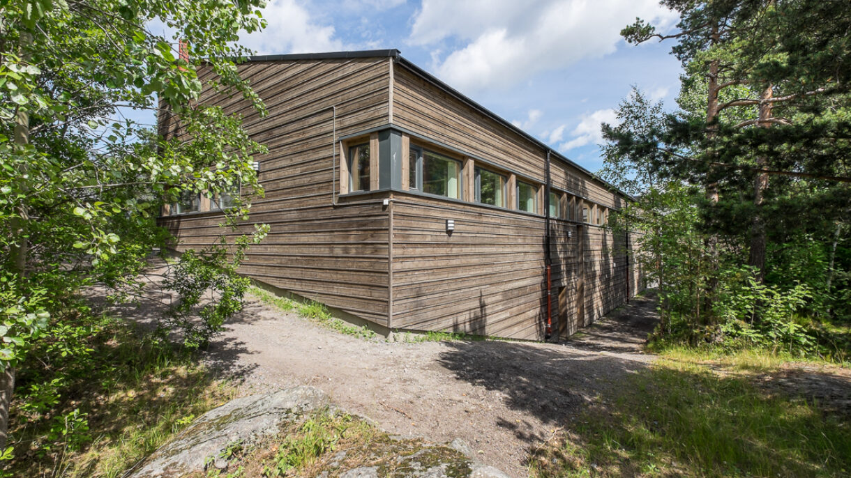 Stasjonsfjellet skole naturtomt Foto Tove Lauluten