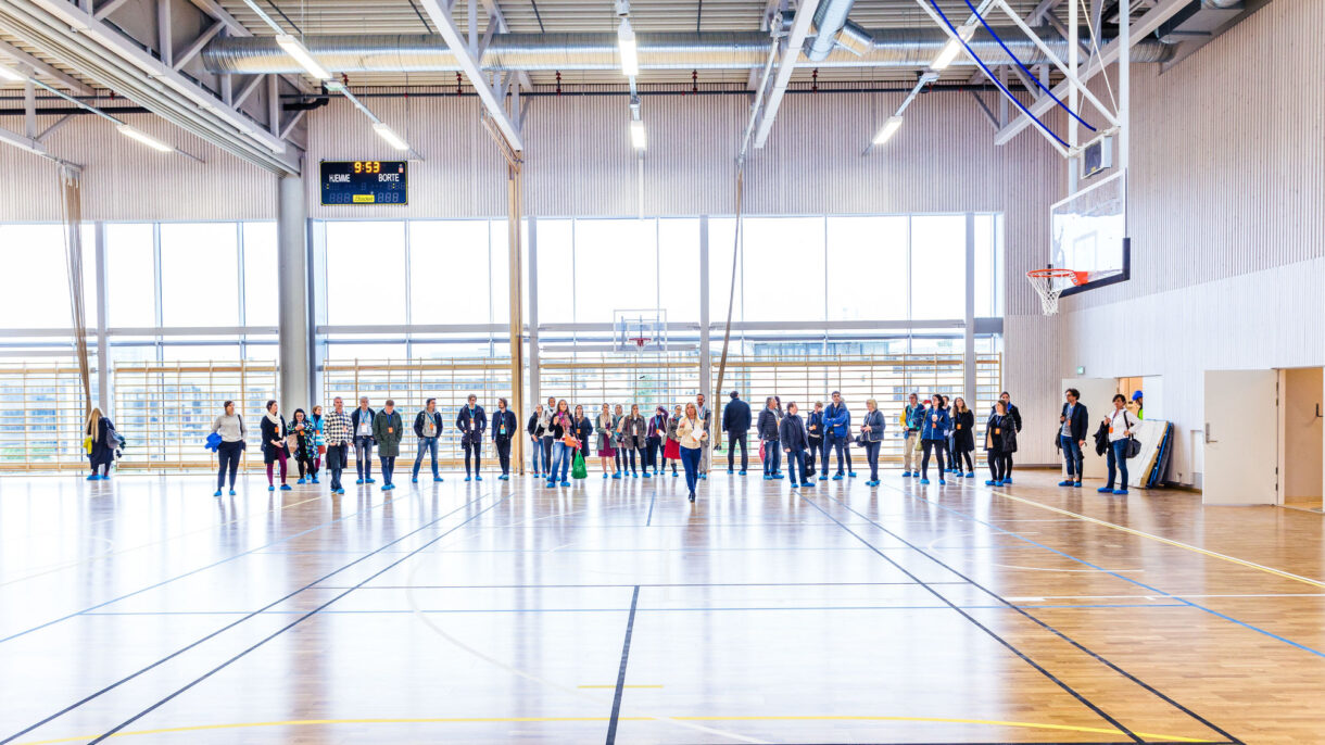 Kunstnerisk utsmykning av Vigids Fjellheim & Torun Skjelland på Brynseng skole Foto Frank Ludviksen