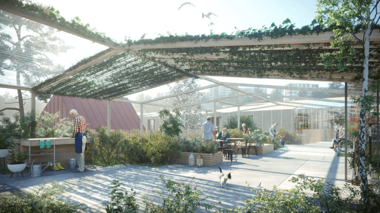 Furuset hageby terrasse