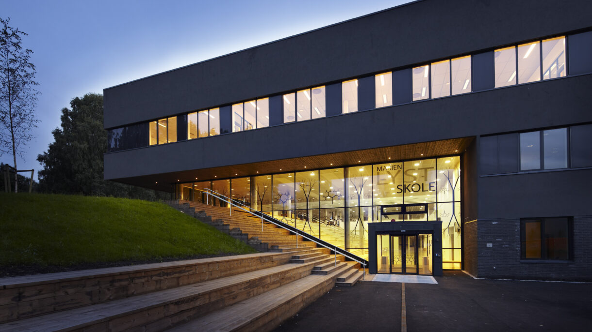 Marienlyst skole kveldstid