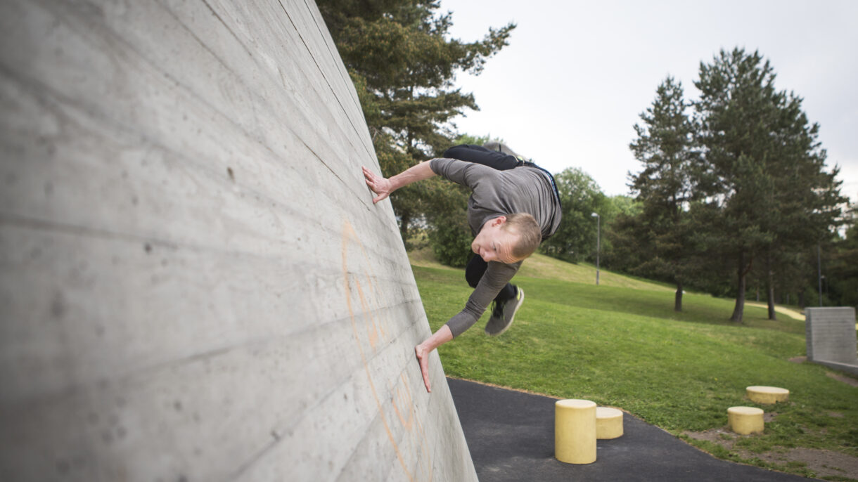 Verdensparken parkouranlegg1 Foto Ellen Johanne Jarli