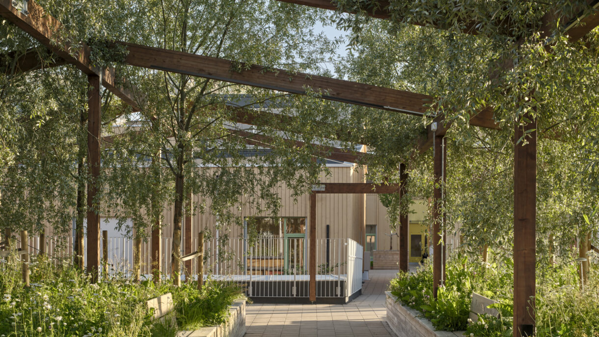 Den grønne lansby aksonometri