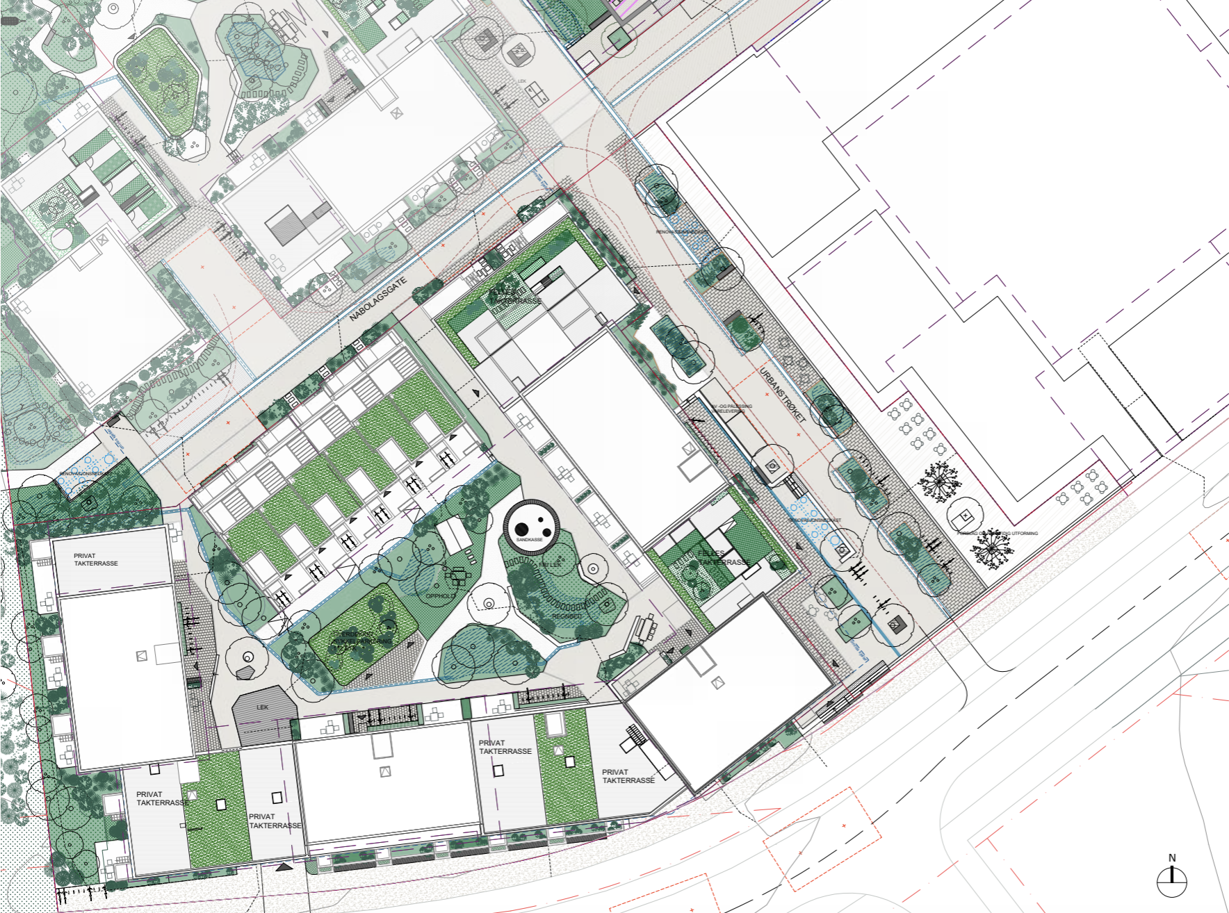 Utomhusplan for kvartal 3