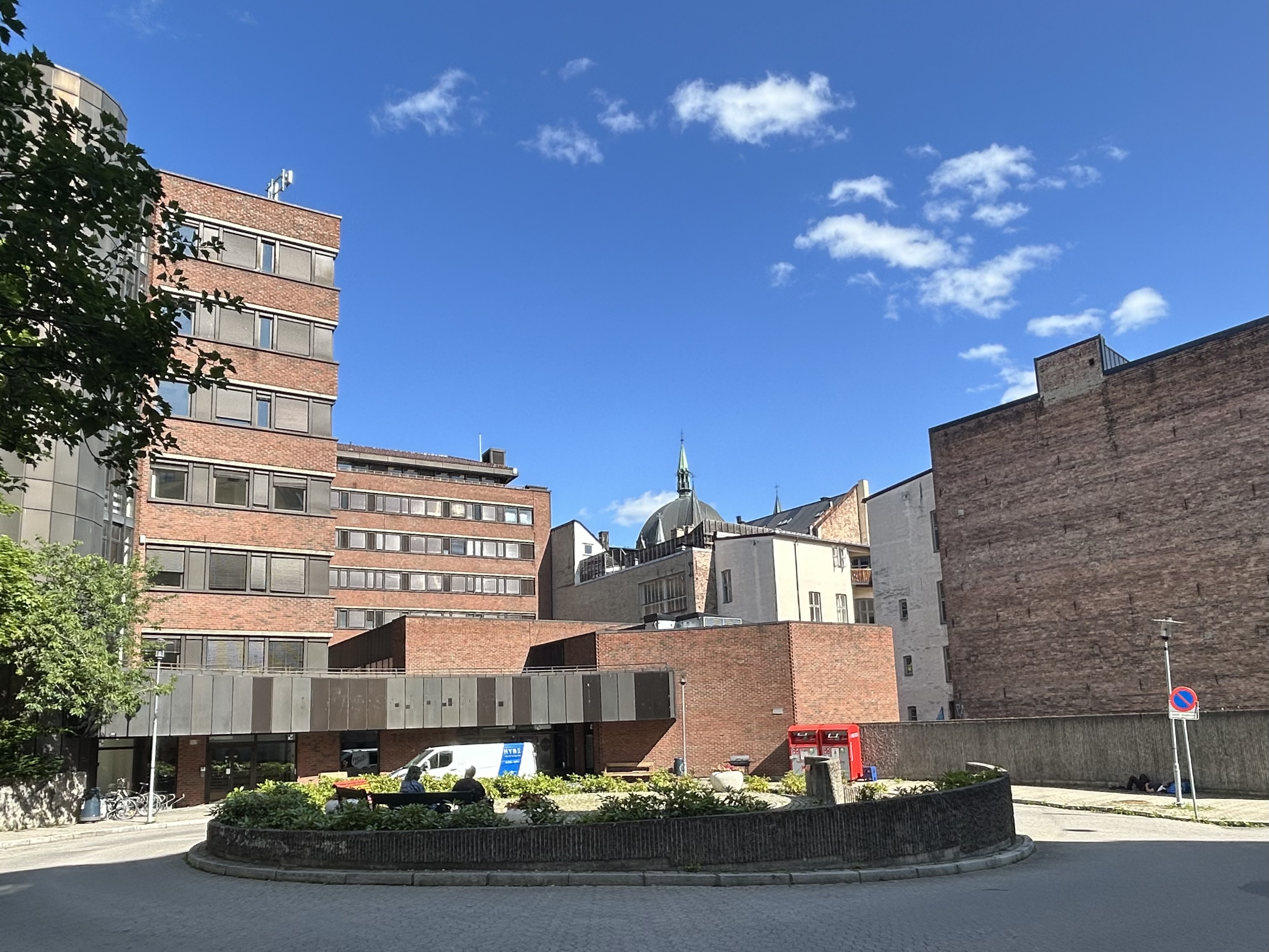 Kommandant T.I. Øgrims plass dagens situasjon