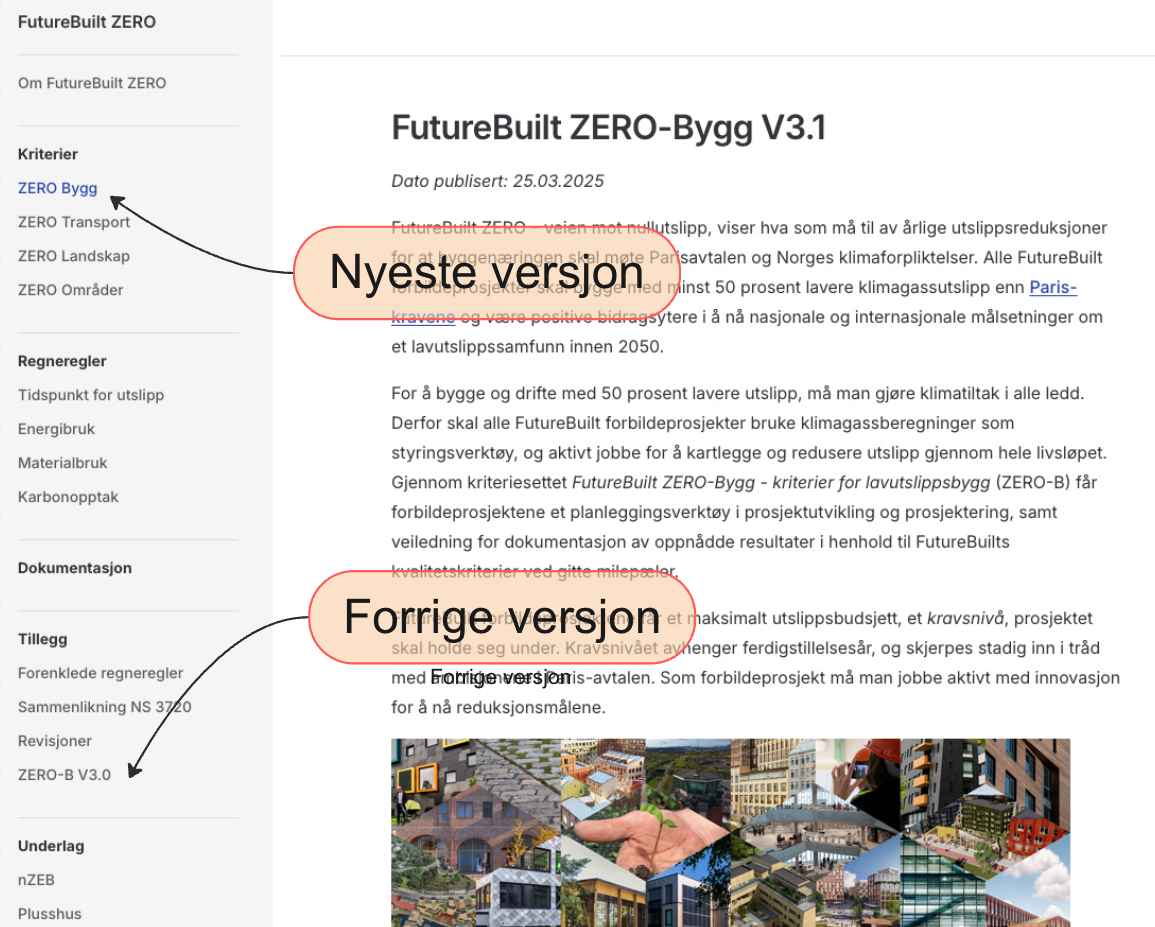 FutureBuilt ZERO-Bygg V3.1