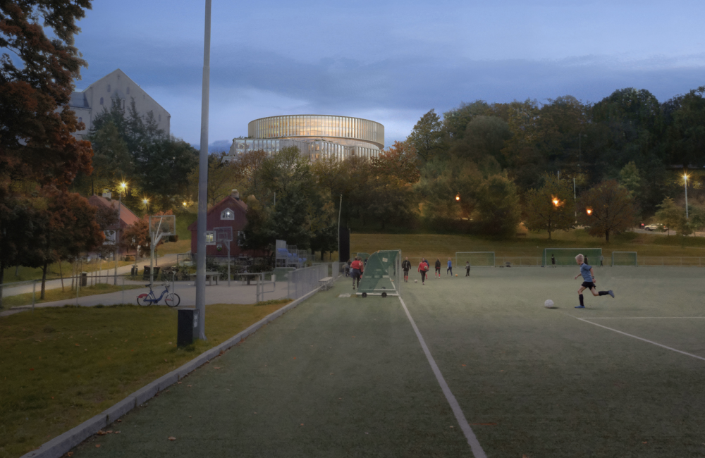 Ill.: Nordic Office of Architecture med Arup Architecture og Rodeo Arkitekter / NRK Ill.: Nordic Office of Architecture med Arup Architecture og Rodeo Arkitekter / NRK