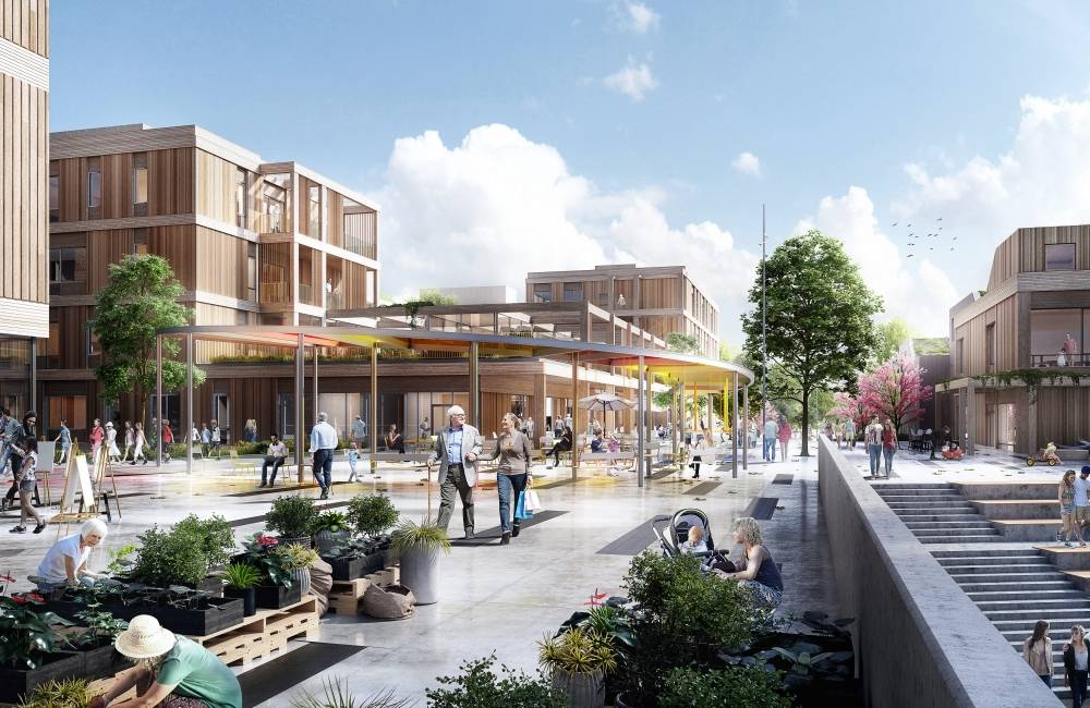 Okensøya er et av prosjektene du får høre mer om på webinaret. Ill.: Arkitektgruppen Lille Frøen AS og Arkitema Architects Okensøya er et av prosjektene du får høre mer om på webinaret. Ill.: Arkitektgruppen Lille Frøen AS og Arkitema Architects