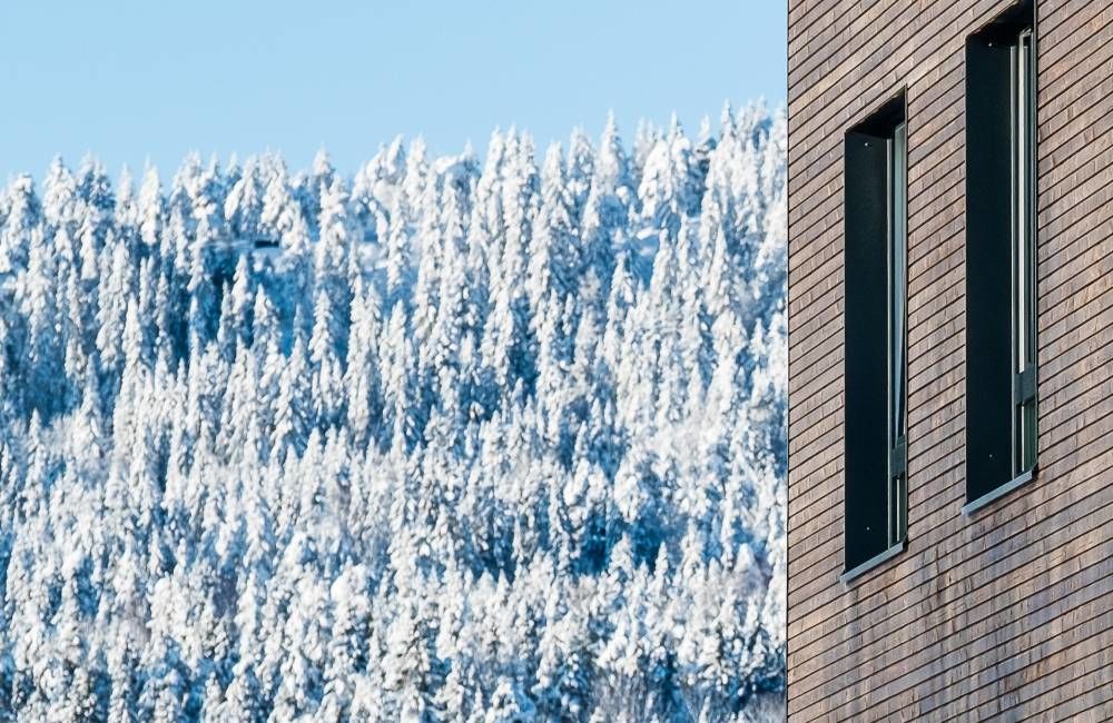 Nye Kringsjå studentboliger er et av forbildeprosjektene i FutureBuilt som ble ferdigstilt i 2018. Utbygger: SiO. Arkitekt: AT Plan & Arkitektur AS. Foto: Tove Lauluten Nye Kringsjå studentboliger er et av forbildeprosjektene i FutureBuilt som ble ferdigstilt i 2018. Utbygger: SiO. Arkitekt: AT Plan & Arkitektur AS. Foto: Tove Lauluten