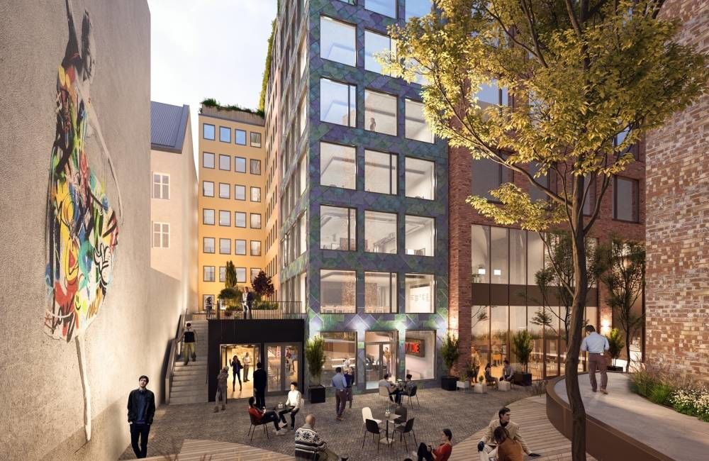 Blant prosjektene du får høre om på frokostmøtet er Norges mest ambisiøse ombruksbygg - Kristian Augusts gate 13. Ill.: MAD Arkitekter Blant prosjektene du får høre om på frokostmøtet er Norges mest ambisiøse ombruksbygg - Kristian Augusts gate 13. Ill.: MAD Arkitekter