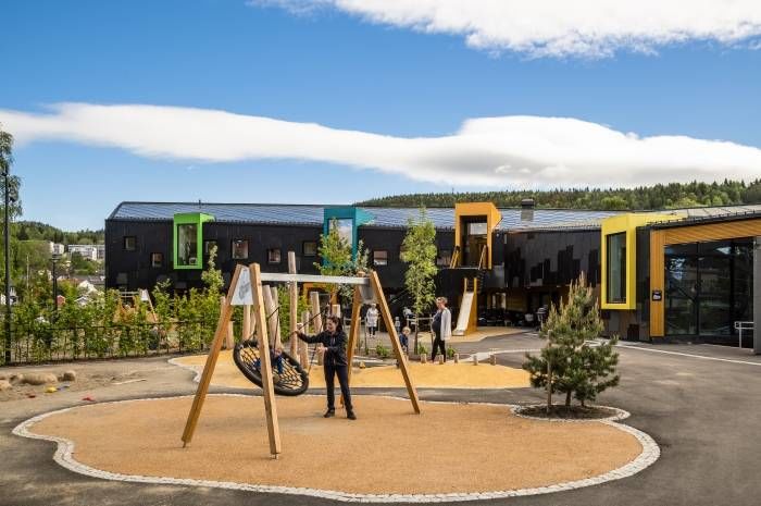 Kilden barnehage er blant prosjektene du får høre om på Omsorgsbyggkonferansen. Foto: LINK Arkitektur/Hundven-Clements Photography