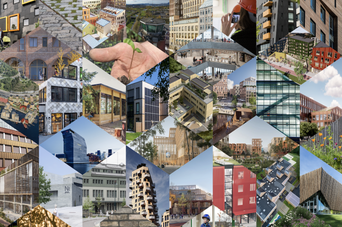 Nå har du mulighet til å søke jobb i FutureBuilt. På bildet noen av våre forbildeprosjekter.