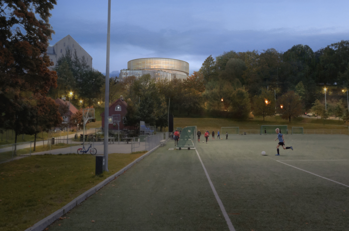 Ill.: Nordic Office of Architecture med Arup Architecture og Rodeo Arkitekter / NRK Ill.: Nordic Office of Architecture med Arup Architecture og Rodeo Arkitekter / NRK