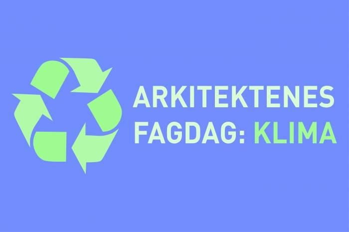 19. mars kan du bli med på arkitektenes fagdag, som har klima som tema