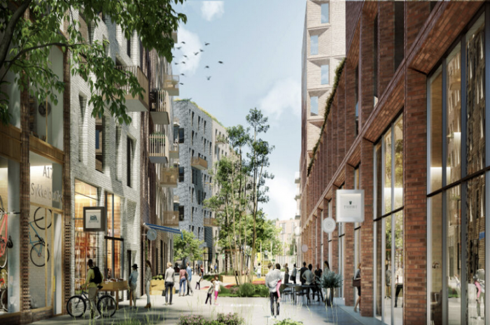 28. oktober vil Eili Vigestad Berge fra Mustad Eiendom fortelle om utviklingen av FutureBuilt-prosjektet Lilleakerbyen. Ill.: A-lab og LPO