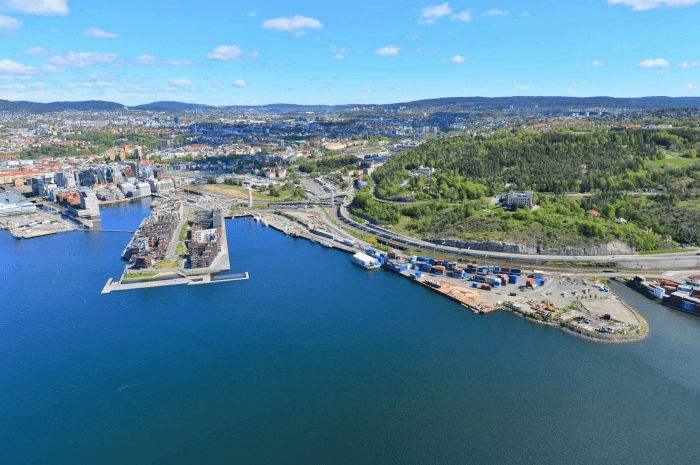 STOR INTERESSE: Prekvalifiseringen til parallelloppdraget for Grønlikaia fikk hele 118 unike søknader. Nå begynner arbeidet med å utforme Oslos nyeste delbydel. Foto: Jon Ivar Søhus.