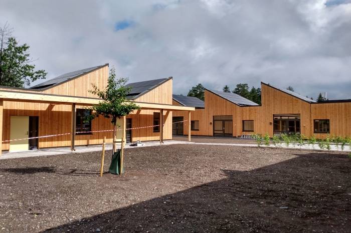 Korpåsen bolige - takhatter med solceller - foto_FutureBuilt